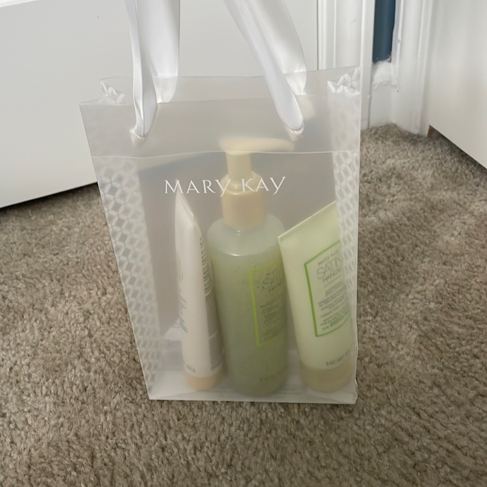 Mary Kay satin hands.